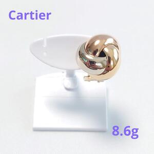 【新品仕上げ済】Cartier カルティエ トリニティ ピアス 片耳用 5338