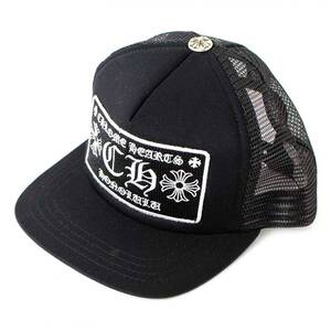 CHROME HEARTS/クロムハーツ ホノルル限定 トラッカーキャップ CH 帽子 304112505BLKBR0145 NT 未使用品 Nランク