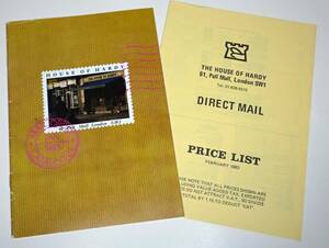 ☆ Hardy 1983 Pall Mall Mail Order Catalog & Price List Etc ☆ ハーディのパルマル店カタログ ☆