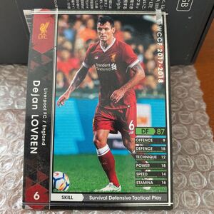 ◆WCCF 2017-2018 デヤン・ロブレン Dejan LOVREN Liverpool◆