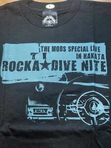 新品未使用　THE MODS　ROCKA DIVE NITE　Tシャツ　Lサイズ　売切商品