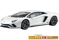 新品プラモデル [特典付き] 1/32 ランボルギーニ アヴェンタドールS(パールホワイト) 「楽プラ ス