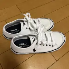 POLO RALPH LAUREN ホワイト スニーカー