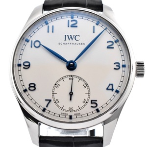 IWC SCHAFFHAUSEN IW358304 ポルトギーゼ・オートマティック40 スモールセコンド 自動巻き メンズ 美品 C#130446