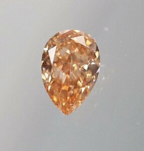 水無月 Super 特価！！　0.134crt Fancy Vivid Yellowish Orange VVS2