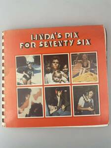 【送料無料】難あり ポールマッカートニー写真集1976年 Linda’s for sevety six 1976年カレンダー ビートルズThe BEATLES