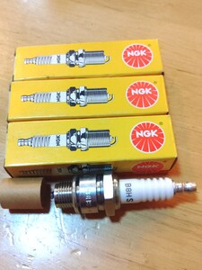 @850 送料270円～ 新品 NGK スパークプラグB8HS 3本セット SS400/KH250/KH400 KH125 etc. 