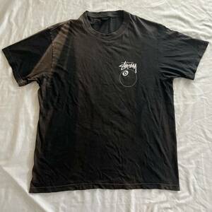 stussy tシャツ　USA製　ビンテージ　ステューシー8ボール　8BALL