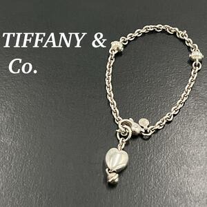 オールド　ティファニー　TIFFANY & Co. ブレスレット　ハート　シルバー　ユニセックス　アクセサリー