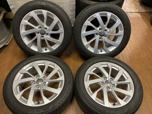 在庫一掃SALE◆程度良好◆AUDI アウディ A1 スポーツバック 純正◆16インチ 6.5J +40 PCD100◆BSトランザT005 195/55-16付◆冬用