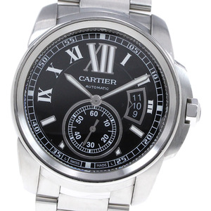 カルティエ CARTIER W7100016 カリブル ドゥ カルティエ デイト 自動巻き メンズ _830452