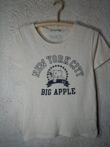 ｎ7247　BEAMS HEART　ビームス　ハート　半袖　tシャツ　人気　NEW YORK CITY　送料格安