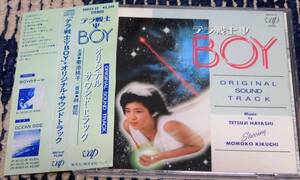 菊池桃子 テラ戦士 BOY オリジナルサウンドトラックCD 3200円税表記無帯付き 1985年盤 80013-32 林哲司