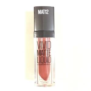 新品 ◆MAYBELLINE (メイベリン) ビビッドマットリキッド MAT12 (口紅)◆