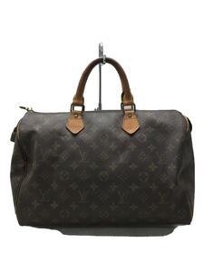 LOUIS VUITTON◆スピーディ35_モノグラム_BRW/PVC/BRW/総柄//