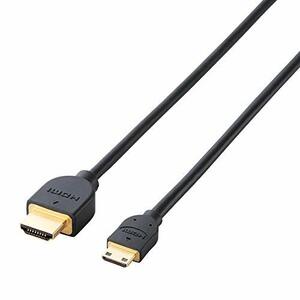 エレコム mini HDMI ケーブル 3m 4K × 2K対応 ブラック DH-HD14EM30BK