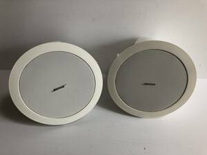 BOSE ボーズ　FreeSpace DS16F Loudspeaker 天井埋込型 スピーカー ホワイト ２台セット　美品 ②