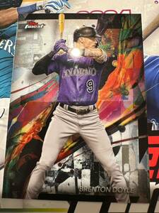 2024 Topps Finest Brenton Doyle (ブレントン・ドイル) Colorado Rockies Card