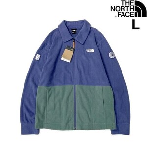 1円～!売切!【正規新品】THE NORTH FACE◆PALI PILE FLEECE JACKET フリース フルジップ US限定 アウトドア レジャー(L)青 緑 181024-50