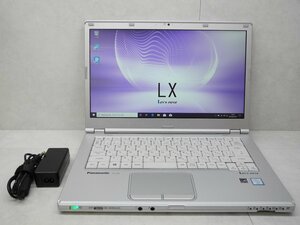 ☆1円スタート☆第6世代☆CF-LX5PDPVS.高解像度1920×1080.累積7860☆Core i5 2.40GHz/8GB/SSD256GB/無線/カメラ/Office/Win10 DtoD領域☆