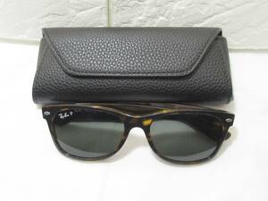 9J285SZ◎Ray-Ban　レイバン NEW WAYFARER　ニューウェイファーラー アイウエア RB2132　902/58　サングラス◎中古品