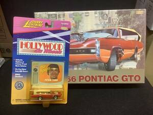 THE MONKEES PONTIAC GTO イマイ　1/24 モンキーズ　ポンティアックGTO プラモデル　ジョニーライトニング　ミニカー付き