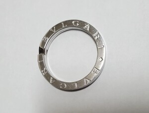 ●BVLGARI ブルガリ●SILVER 925 シルバー925刻印　キーリング トップ 　11,6ｇ　美品