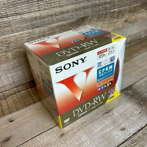 SONY ソニー DVD-RW 20pack 20個　20枚　セット　　ビデオ用　120分　繰り返し2倍速　CPRM対応ディスク　2倍速対応　録画用 デッドストック