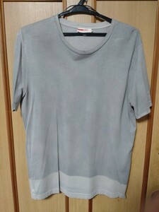 送料無料＊正規品●PRADA　プラダ　Tシャツ　メンズ　灰色　グレー　サイズ　L