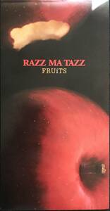 RAZZ MA TAZZ/ FRUiTS / 1998 / 8cmCD シングル / FOR LIFE FLCF-1661 /中古