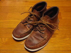 良品　L.L.Bean　オイルレザー　モカシン デッキシューズ　チャッカ ブーツ　26.5cm　Danner　CHIPPEWA　Russell Moccasin　Timberland