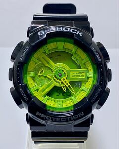 【送料無料】 G-SHOCK GA-110B-1A3JF 電池交換済 中古稼動品