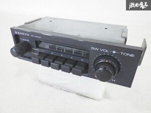 実動外し！！ いすゞ 純正 JT190 ジェミニ ハンドリングバイロータス ラジオ カーオーディオ 1DIN Ｆ-9257A SANYO製 即納 棚24A