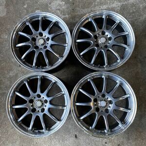 WORK ワーク EMOTION 11R アルミホイール 4本セット 17×7J +47 5穴 114.3 アルテッツァ シビック アクセラ ロードスター スイフトスポーツ