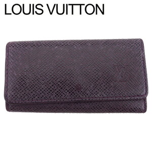 ルイ ヴィトン キーケース 4連キーケース メンズ ミュルティクレ4 M30526 タイガ LOUIS VUITTON 中古