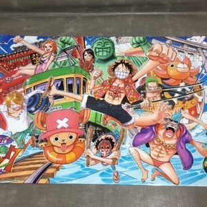 【USED】ONE PIECE　ワンピース　クリアファイル　A4サイズ　10周年記念　鎌倉ジャック!!　+　しらほし姫