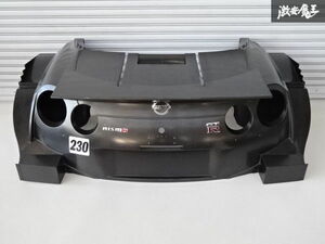 ニスモ R35 GT-R GTR NISMO GT500 リア カウル バンパー ドライカーボン エアロ 230号車 テスト車両外し SUPER GT 手渡し可! 棚2F-H-3