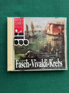 2508★Fasch-Vivaldi-Krebs★CONCERTOS★ファッシュ/ビバルディ/クレブス★POINT CLASSICS★クリックポスト発送