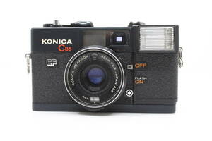 ★良品★KONICA コニカ C35 EF HEXANON 38mm F2.8 人気の単集点式搭載コンパクトフィルムカメラ！動作品！ OK5388