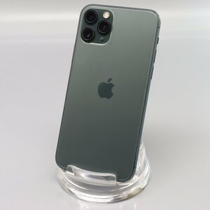 Apple iPhone11 Pro 256GB Midnight Green A2215 MWCC2J/A バッテリ86% ■ソフトバンク★Joshin1674【1円開始・送料無料】