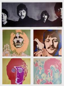 ミュージアム クラス 1967 Richard Avedon Beatles 完品セット First Limited Edition オリジナル サイケデリック ポスター Stern Magazine