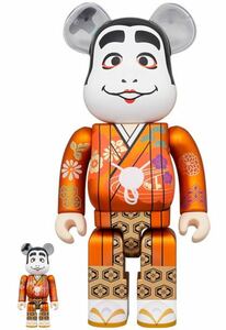 BE@RBRICK バカ殿様 100% & 400% お台場フジテレビ 志村けんの大爆笑展 medicom toy ベアブリック メディコムトイ ドリフターズ