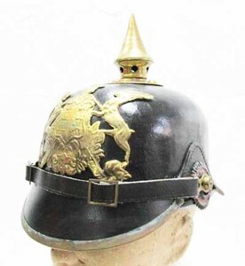 WW1・帝政ドイツ軍・ピッケルハウベ型ヘルメット・「ヴェルテンベルク軍」・その１ / レプリカ未使用品 / 特価セール品！