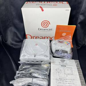 【極美品】SEGA セガ Dreamcast ドリームキャスト HKT-3000 本体 コントローラー ケーブル モジュラー 印刷物 箱付き