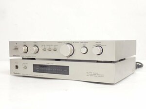 Technics SE-C01 + SU-C01 プリアンプ/コントロールアンプ + ステレオパワーアンプ セット テクニクス ◆ 7047F-2