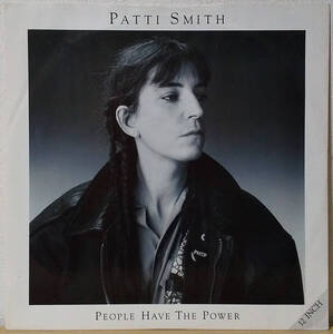 Patti Smith - People Have The Power UK Ori.12inch Arista - 609 877 パティ・スミス 1988年 Television, MC5