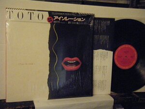 ▲LP TOTO トト / ISOLATION アイソレーション帯付 CBSソニー 28AP-2929 ジェフ・ポーカロ スティーヴ・ルカサー◇r41106