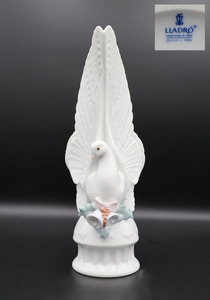 ●1円～●リヤドロ●LLADRO●平和のメッセージ●鳩●鳥●フィギュリン●陶器人形●箱付き●オブジェ●冬にぴったり●インテリアに最適●