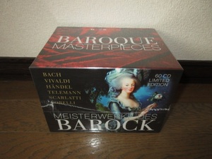 新品未開封　BAROQUE MASTERPIECES　MEISTERWERKE DES BAROCK　60 CD LIMITED EDITION