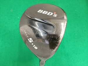 【05】【FW】【即決価格】ロイヤルコレクション BBD s 304F(2009)/5W(18度)/B.B.D s オリジナルカーボン/フレックス S/メンズ 右